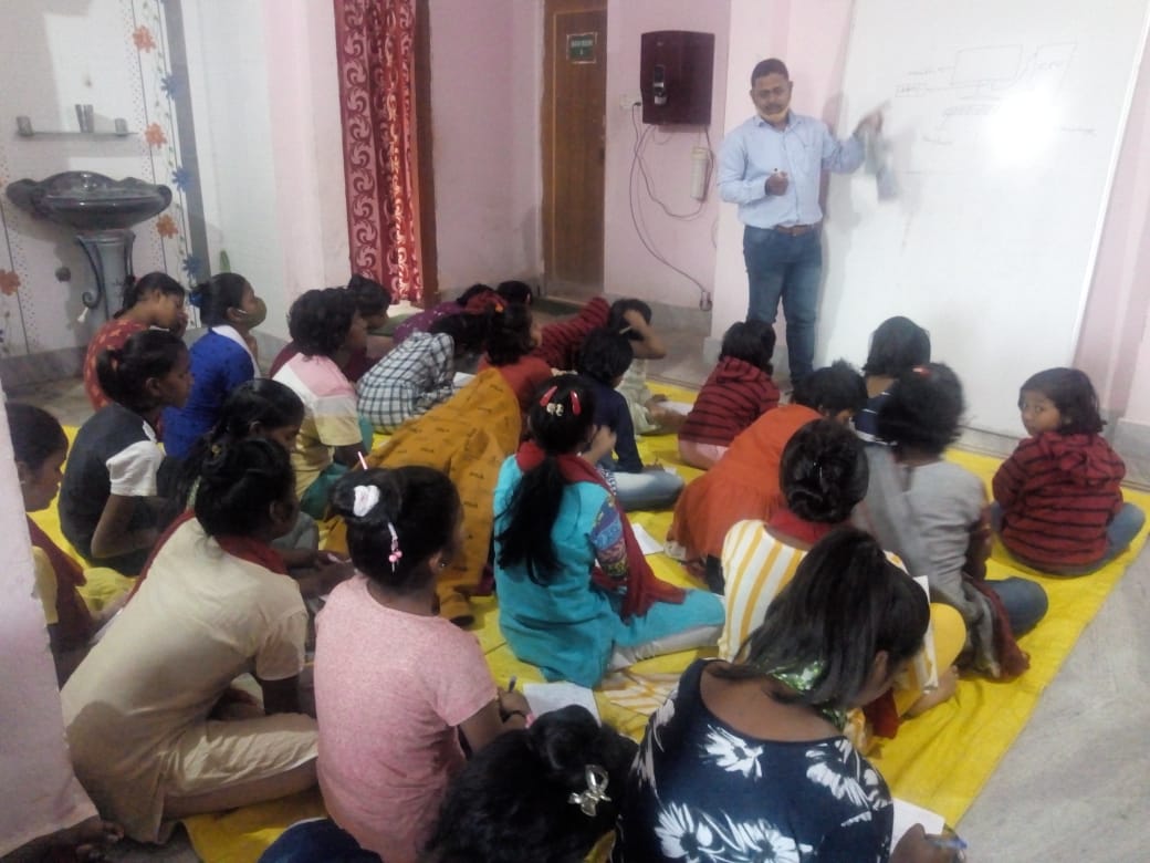 Computer Class at Ashram